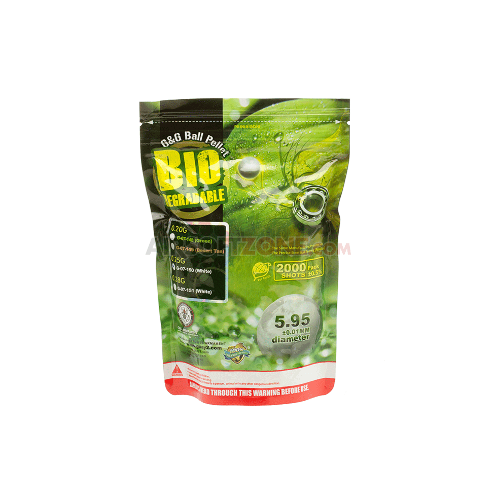 0.25g Bio Precision 2000rds G&G