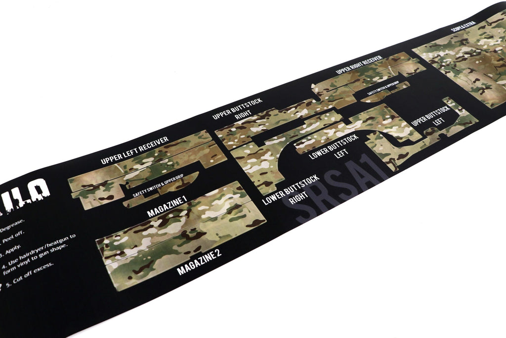 SRSA1 Gun Camo Wrap