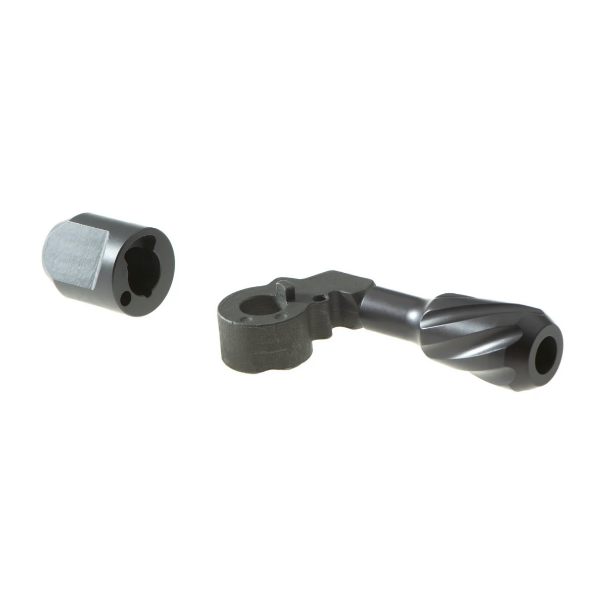 VSR-10/SSG-10 Twisted Solid Bolt Handle With End Cap for Right Hand