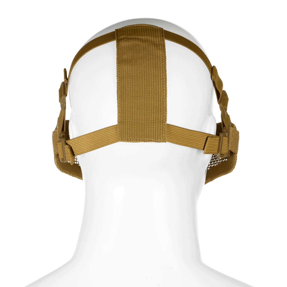 Steel Half Face Mask Skull
