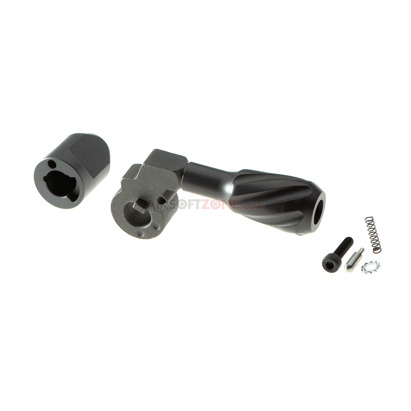 VSR-10/SSG-10 Twisted Solid Bolt Handle With End Cap for Right Hand