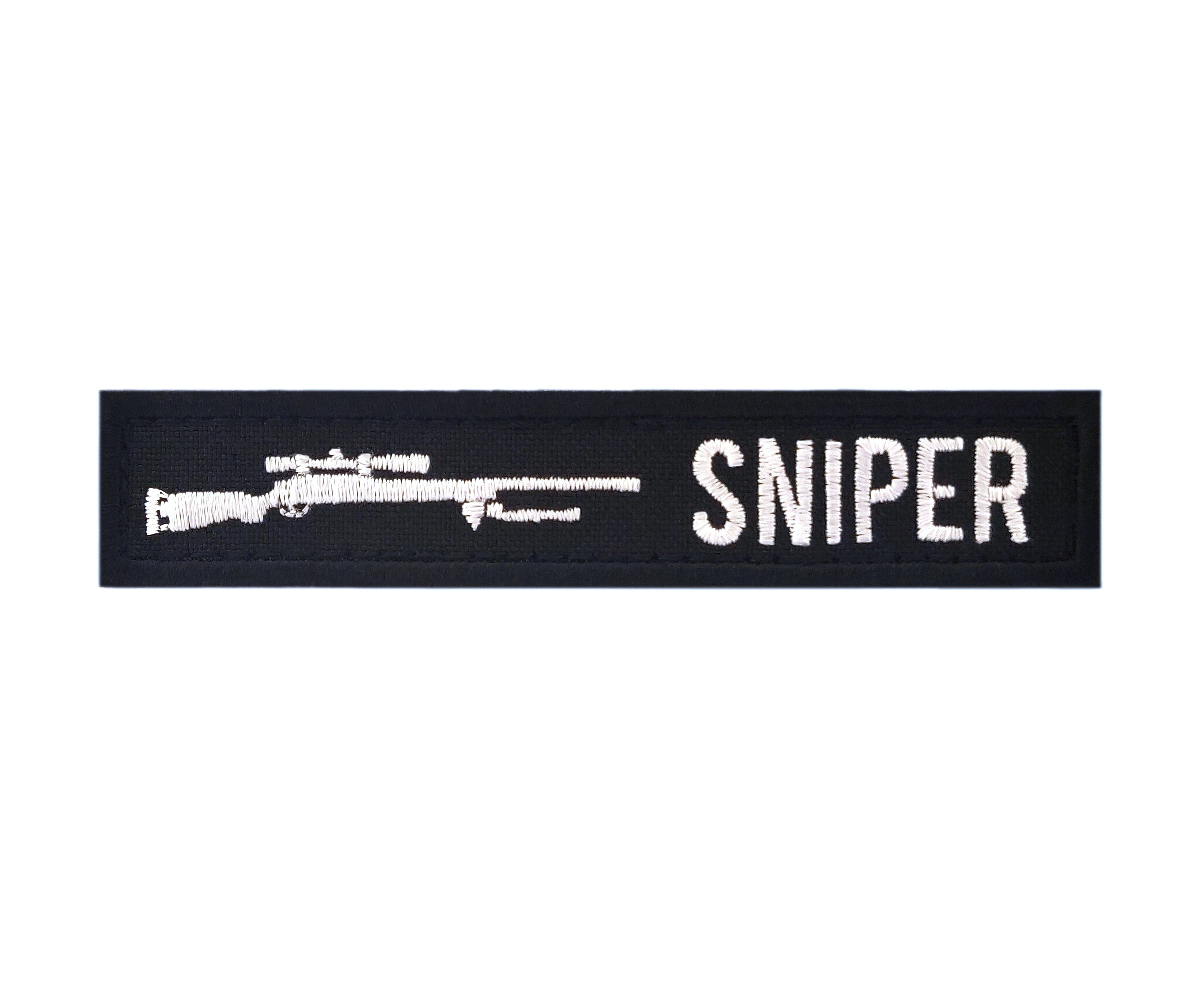 Gegenstück Memento Mori 101 INC grau #3103 Softair Sniper PVC Patch Logo Klett 