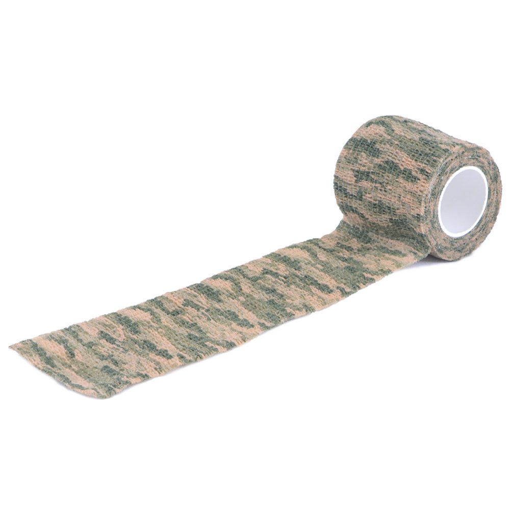 2 Stück Jagd Bogenschießen Pistole Wrap Paintball Camo Gurtband Tape Roll 
