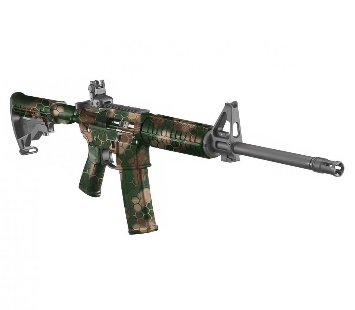 M4 Ar 15 Gun Camo Wrap Silo Airsoft Webshop