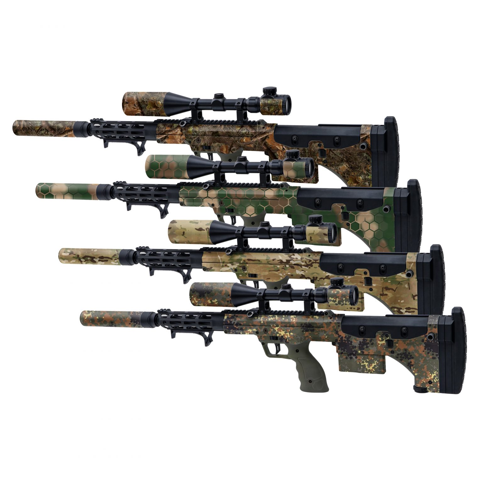 Gun Camo Wraps Silo Airsoft